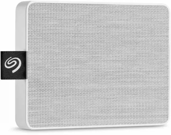 Seagate 500GB One Touch SSD - White; 2.5''; USB-C; USB 3.0 - Image 2